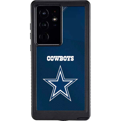 NFL Dallas Cowboys Team Jersey Galaxy S24 Ultra Waterproof Case