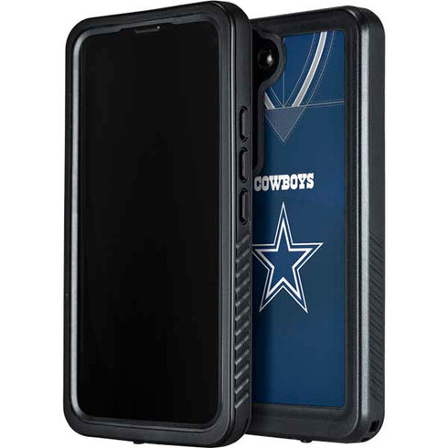 NFL Dallas Cowboys Team Jersey Galaxy S24 Waterproof Case