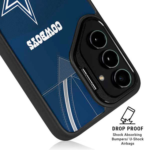 NFL Dallas Cowboys Team Jersey Galaxy S26 Kickstand Case
