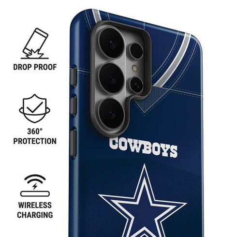 NFL Dallas Cowboys Team Jersey Galaxy S26 Ultra Impact Case