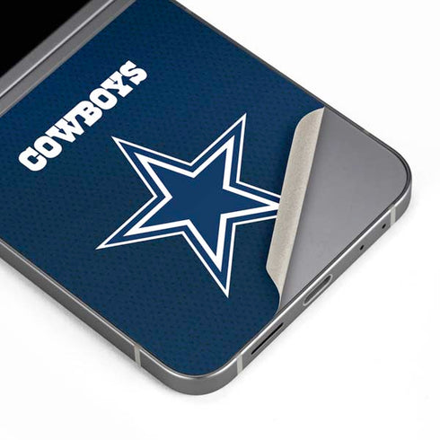 NFL Dallas Cowboys Team Jersey Galaxy Z Flip6 Skin