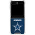 NFL Dallas Cowboys Team Jersey Galaxy Z Flip6 Clear Case