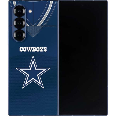 NFL Dallas Cowboys Team Jersey Galaxy Z Fold6 Skin