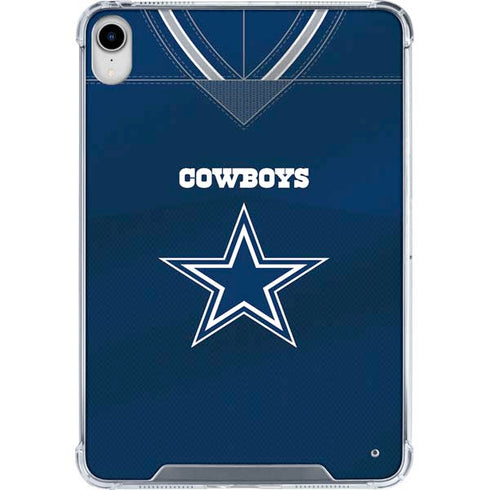 NFL Dallas Cowboys Team Jersey iPad 11th Gen (2025) Clear Case