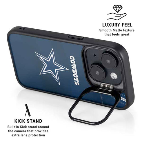 NFL Dallas Cowboys Team Jersey iPhone 14 Plus Kickstand Case