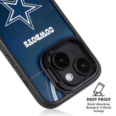 NFL Dallas Cowboys Team Jersey iPhone 14 Plus Kickstand Case