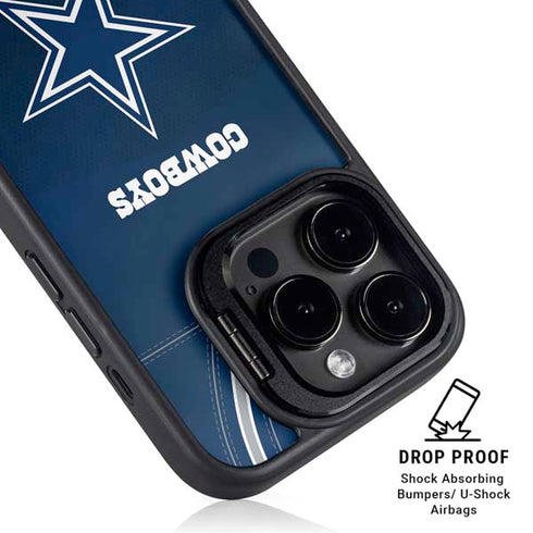 NFL Dallas Cowboys Team Jersey iPhone 14 Pro Max Kickstand Case