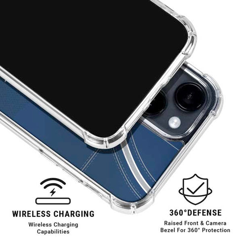 NFL Dallas Cowboys Team Jersey iPhone 15 Clear Case