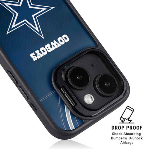 NFL Dallas Cowboys Team Jersey iPhone 15 Kickstand Case