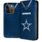 NFL Dallas Cowboys Team Jersey iPhone 15 Pro Folio Case