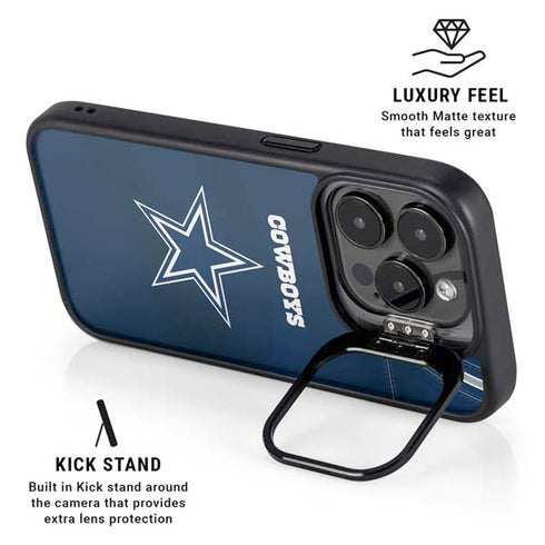 NFL Dallas Cowboys Team Jersey iPhone 15 Pro Max Kickstand Case