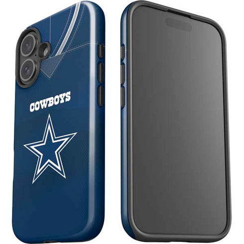NFL Dallas Cowboys Team Jersey iPhone 16 Impact Case