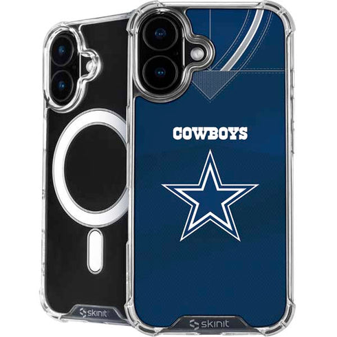 NFL Dallas Cowboys Team Jersey iPhone 16 MagSafe Case