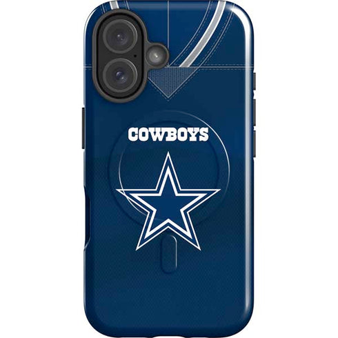 NFL Dallas Cowboys Team Jersey iPhone 16 Magsafe Impact Case