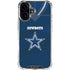 NFL Dallas Cowboys Team Jersey iPhone 16 Plus Clear Case