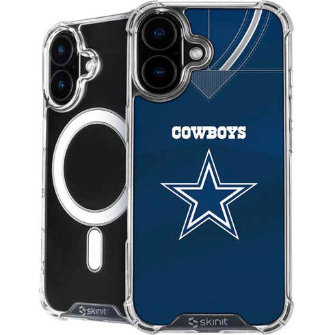 NFL Dallas Cowboys Team Jersey iPhone 16 Plus MagSafe Case