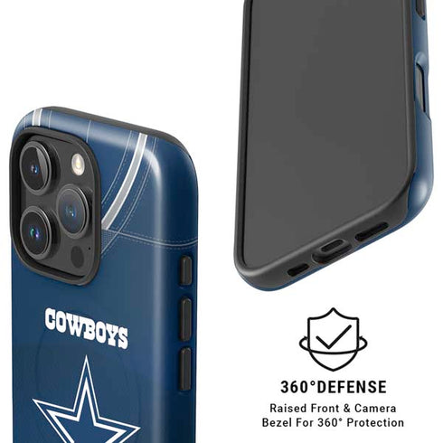 NFL Dallas Cowboys Team Jersey iPhone 16 Pro Magsafe Impact Case