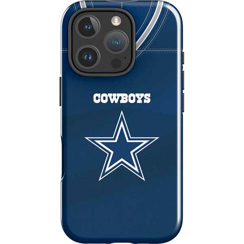 NFL Dallas Cowboys Team Jersey iPhone 16 Pro Max Impact Case
