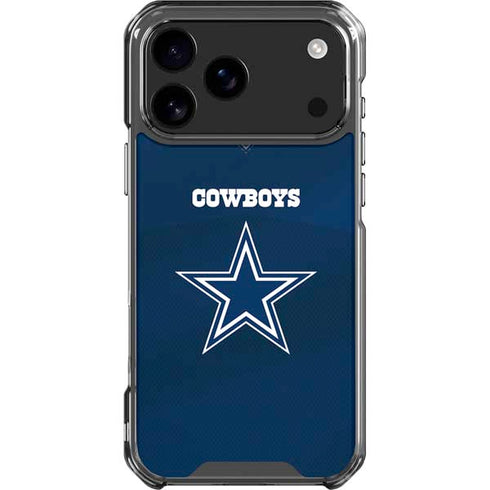 NFL Dallas Cowboys Team Jersey iPhone 18 Pro Max Clear Case