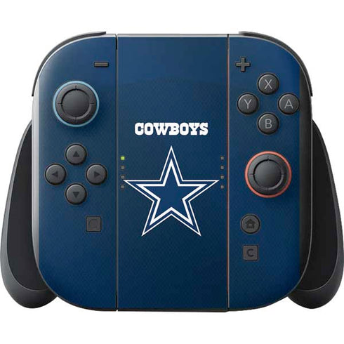 NFL Dallas Cowboys Team Jersey Nintendo Switch 2 (2025) with Joy-Con Skin