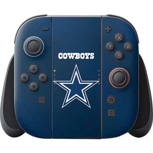 NFL Dallas Cowboys Team Jersey Nintendo Switch 2 (2025) Joy-Con Controller Skin