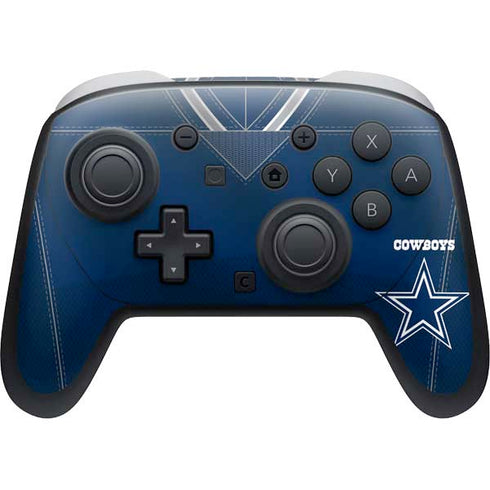 NFL Dallas Cowboys Team Jersey Nintendo Switch 2 (2025) Pro Controller Skin