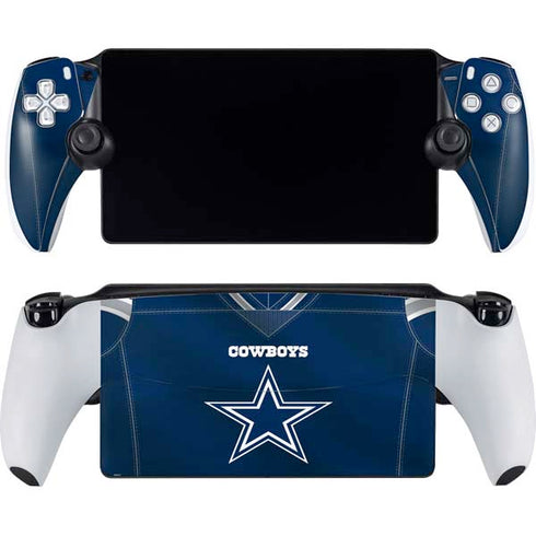 NFL Dallas Cowboys Team Jersey PlayStation Portal Remote Player Skin