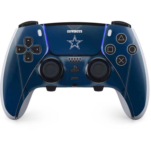 NFL Dallas Cowboys Team Jersey PS5 DualSense Edge Pro Controller Skin