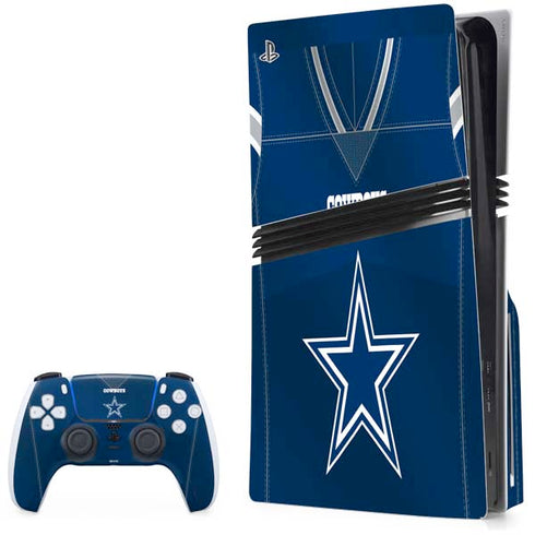 NFL Dallas Cowboys Team Jersey PlayStation PS5 Skins