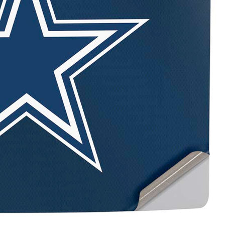 NFL Dallas Cowboys Team Jersey PS5 Pro Disk Console Skin