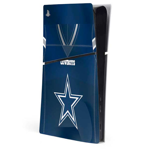 NFL Dallas Cowboys Team Jersey PS5 Slim Digital Edition Console Skin