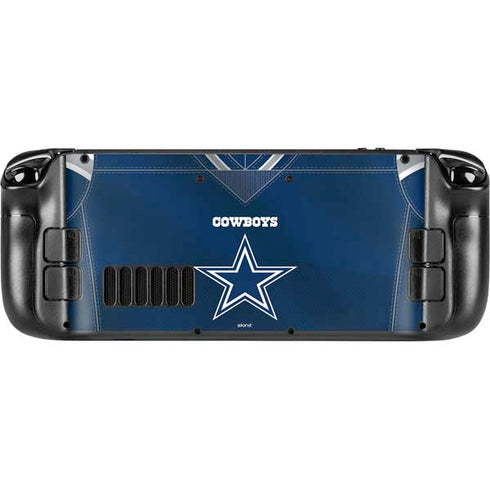 NFL Dallas Cowboys Team Jersey Steam Deck Handheld Gaming Computer Skin