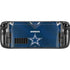 NFL Dallas Cowboys Team Jersey Steam Deck Handheld Gaming Computer Skin