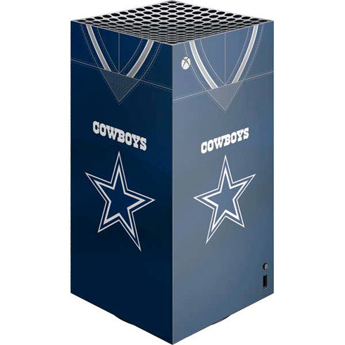 NFL Dallas Cowboys Team Jersey XBox Series X Digital Edition Console Skin
