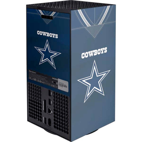 NFL Dallas Cowboys Team Jersey XBox Series X Digital Edition Console Skin