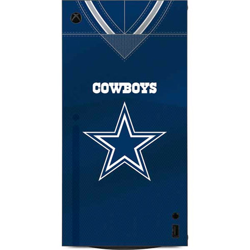 NFL Dallas Cowboys Team Jersey XBox Series X Digital Edition Console Skin