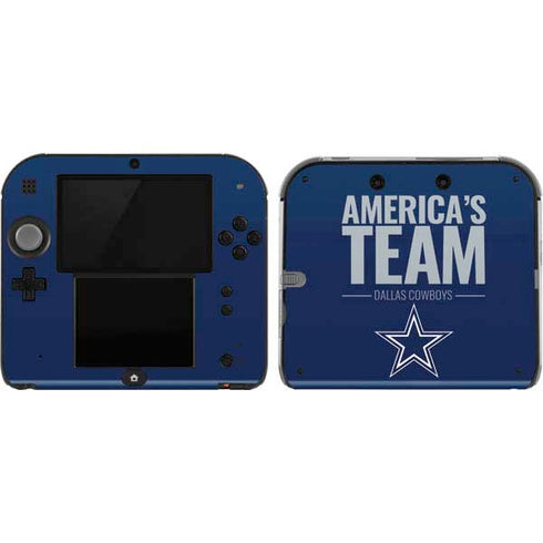 NFL Dallas Cowboys Team Motto Nintendo Skins