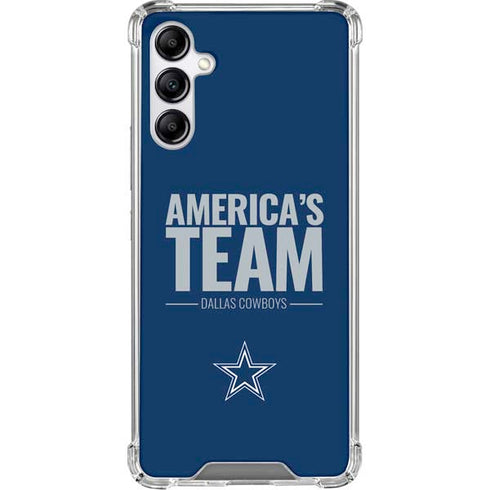 NFL Dallas Cowboys Team Motto Gabb Phone 4 Clear Case