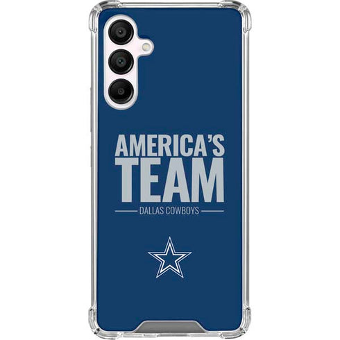 NFL Dallas Cowboys Team Motto Galaxy A16 5G Clear Case