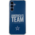 NFL Dallas Cowboys Team Motto Galaxy A35 5G Clear Case