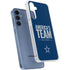 NFL Dallas Cowboys Team Motto Galaxy A55 5G Clear Case