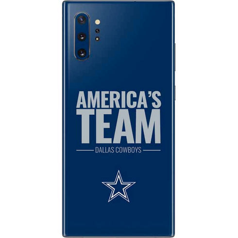 NFL Dallas Cowboys Team Motto Galaxy Note 10 Plus Skin