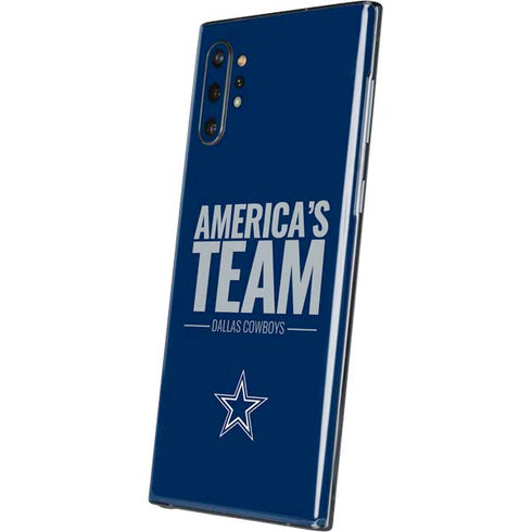 NFL Dallas Cowboys Team Motto Galaxy Note 10 Plus Skin