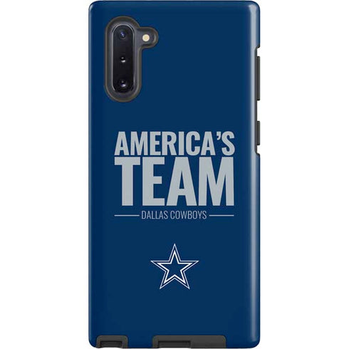 NFL Dallas Cowboys Team Motto Galaxy Cases