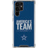 NFL Dallas Cowboys Team Motto Galaxy S23 Ultra Clear Case