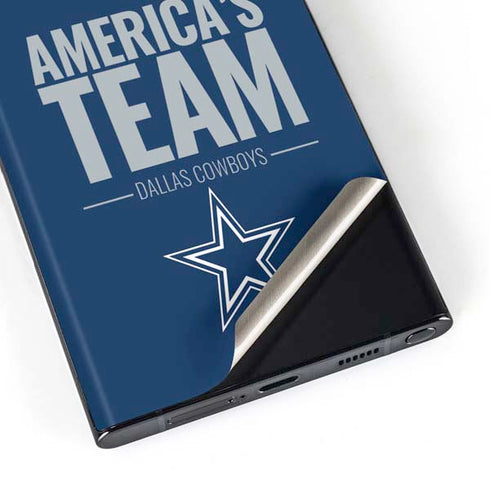 NFL Dallas Cowboys Team Motto Galaxy Skins