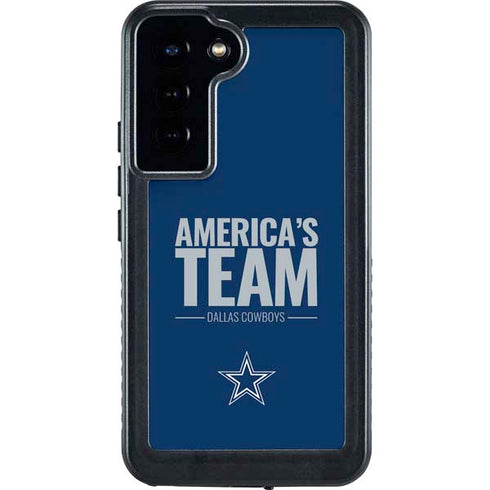 NFL Dallas Cowboys Team Motto Galaxy S24 Plus Waterproof Case