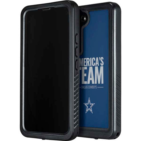 NFL Dallas Cowboys Team Motto Galaxy S24 Plus Waterproof Case