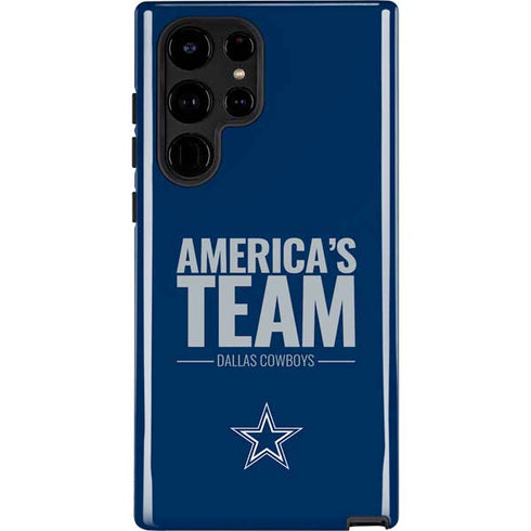 NFL Dallas Cowboys Team Motto Galaxy Cases