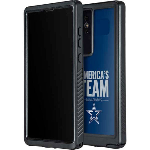 NFL Dallas Cowboys Team Motto Galaxy S24 Ultra Waterproof Case